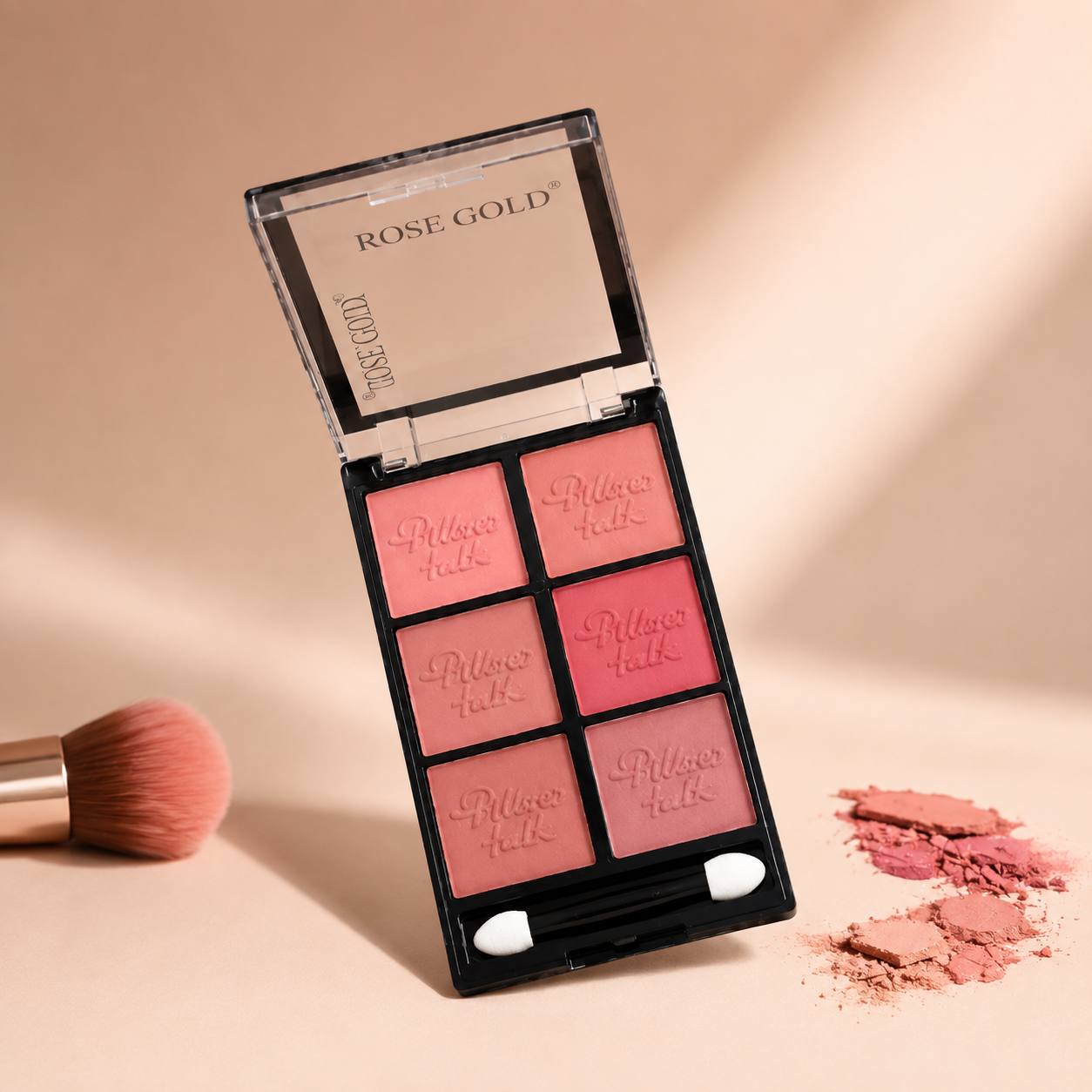 باليت بلاشر 6 لون Rose Gold