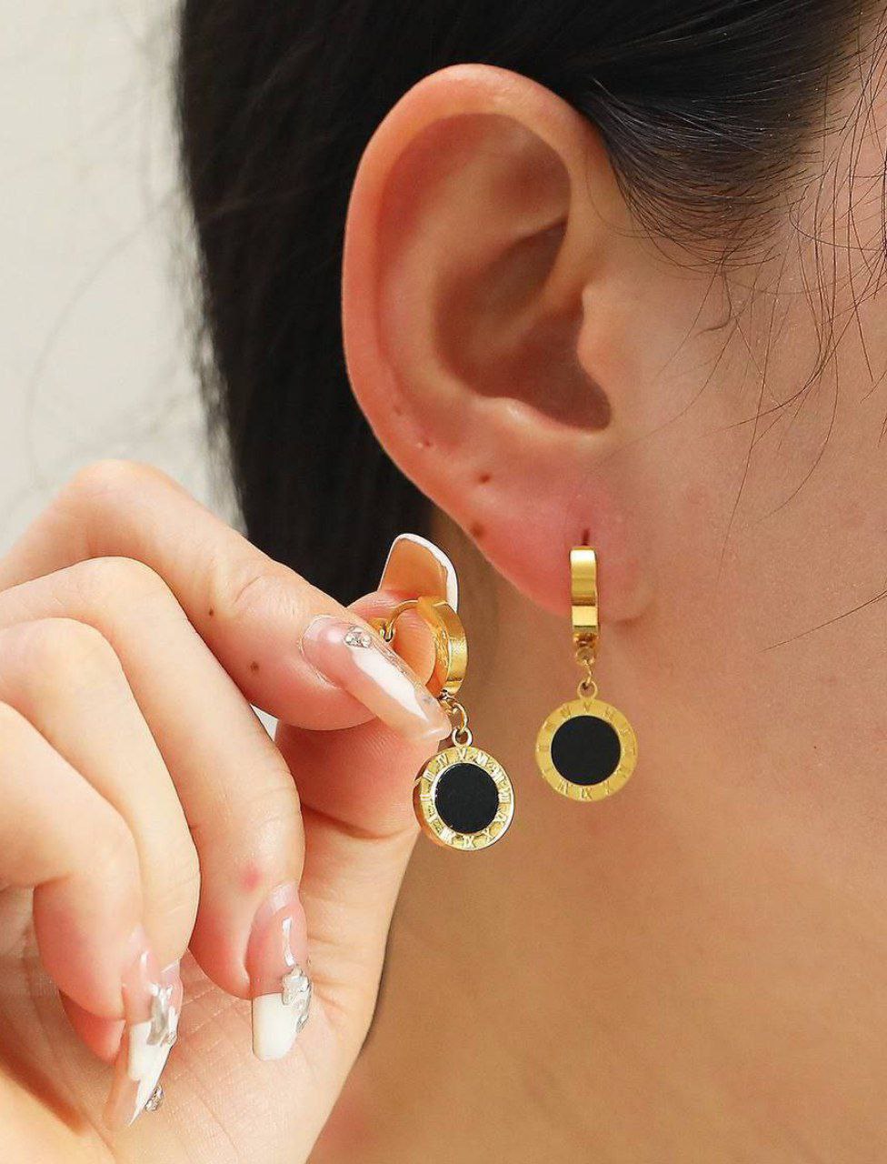 حلق تكه ماركة BVLGARI