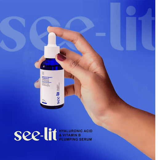 سيرم هيالورونيك اسيد وفيتامين B من See Lit