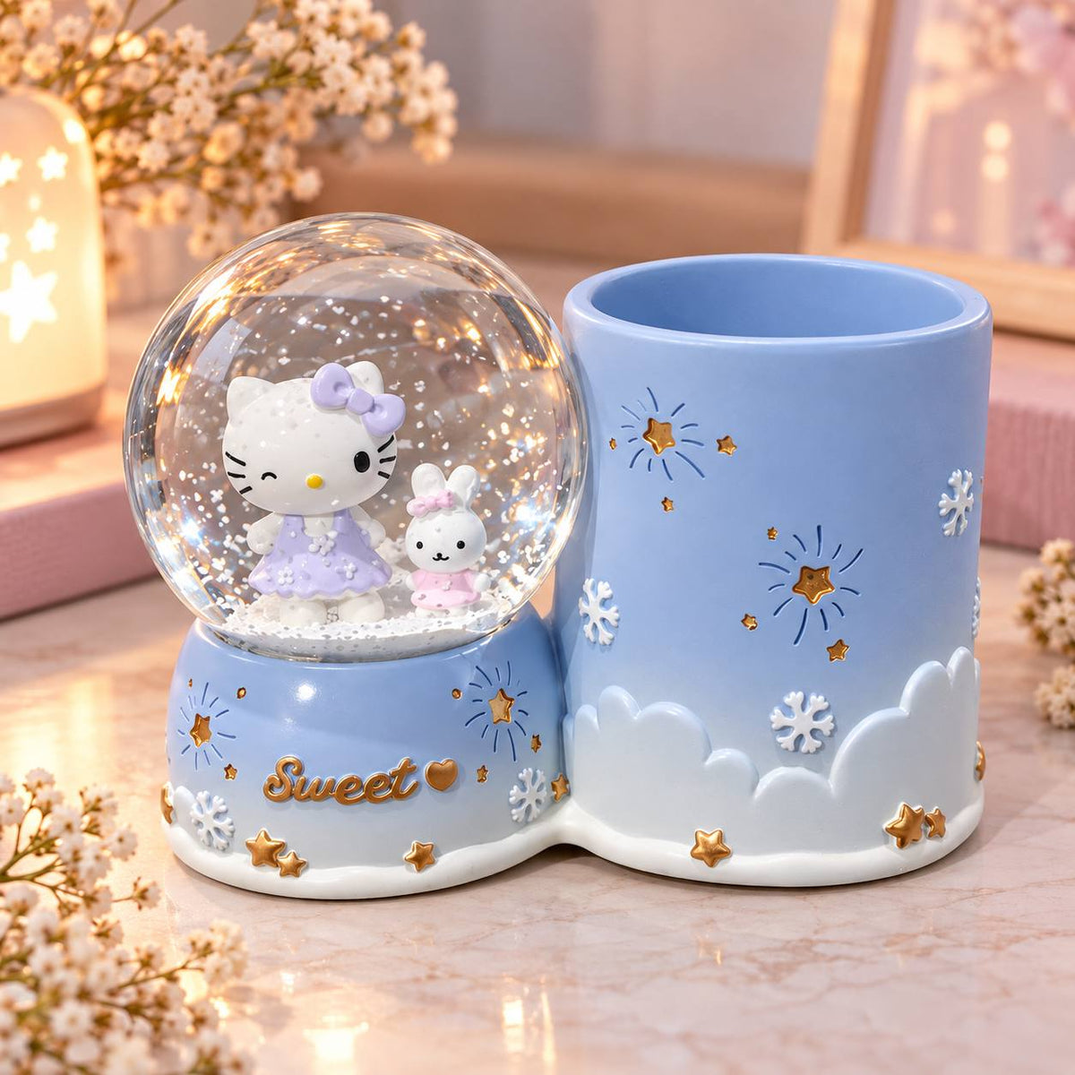 بلورة مقلمة مضيئه Sweet