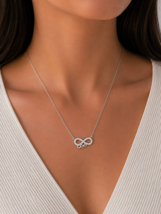 سلسلة فضة "infinty" ايطالي عيار 925