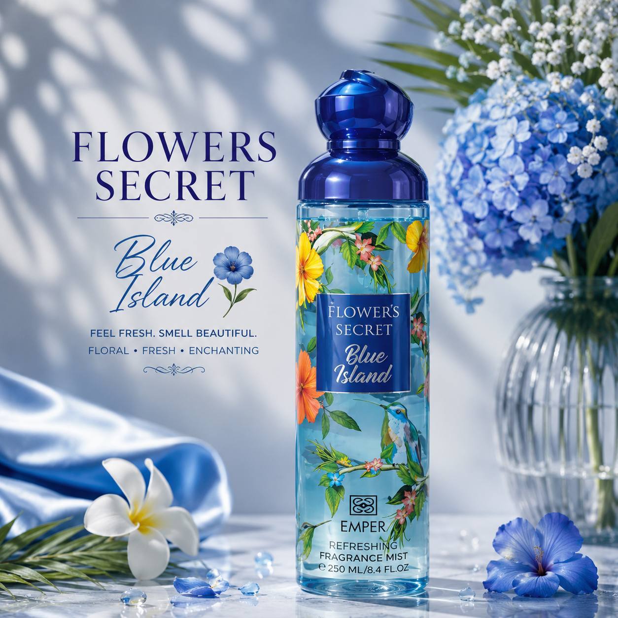 بادي اسبلاش Flowers Secret