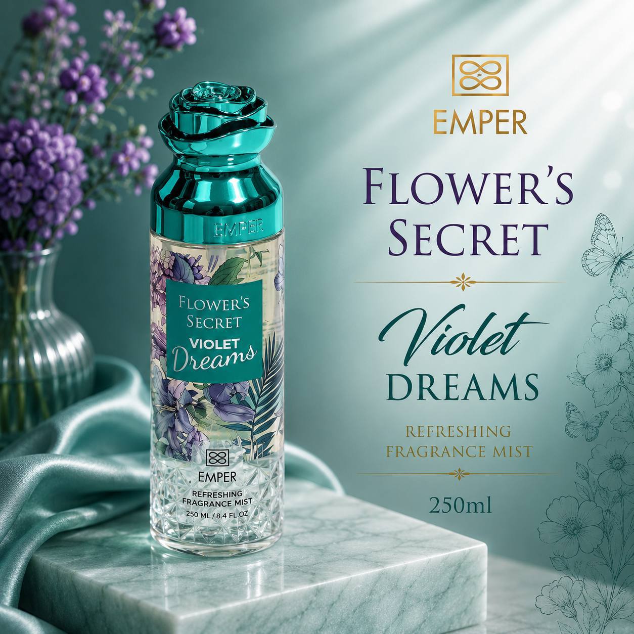 بادي اسبلاش Flowers Secret