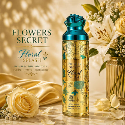 بادي اسبلاش Flowers Secret