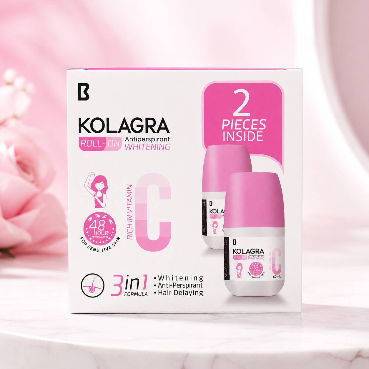 مزيل عرق (Kolagra (1+1