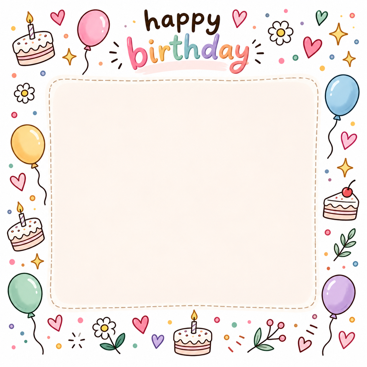 Happy birthday رساله