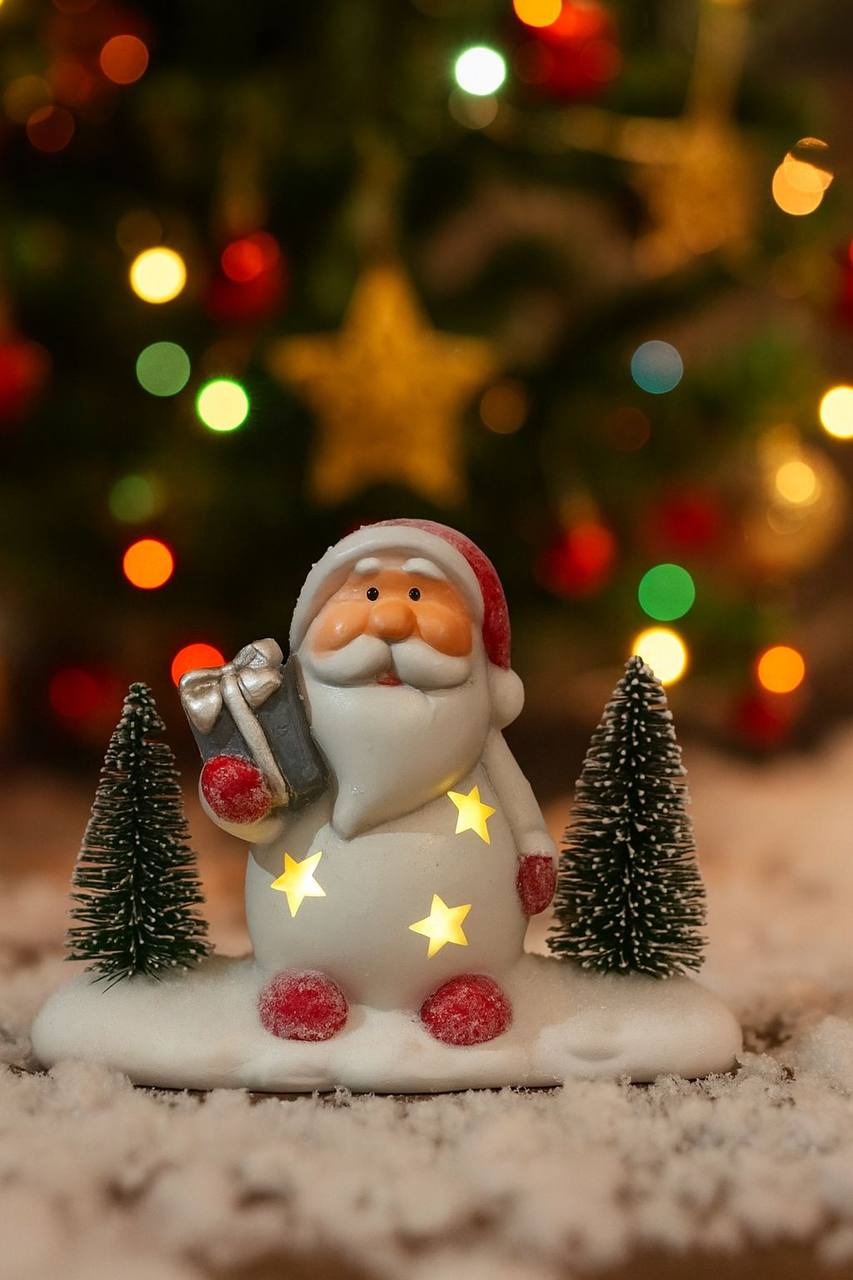 انتيكة كريسماس مضيئه