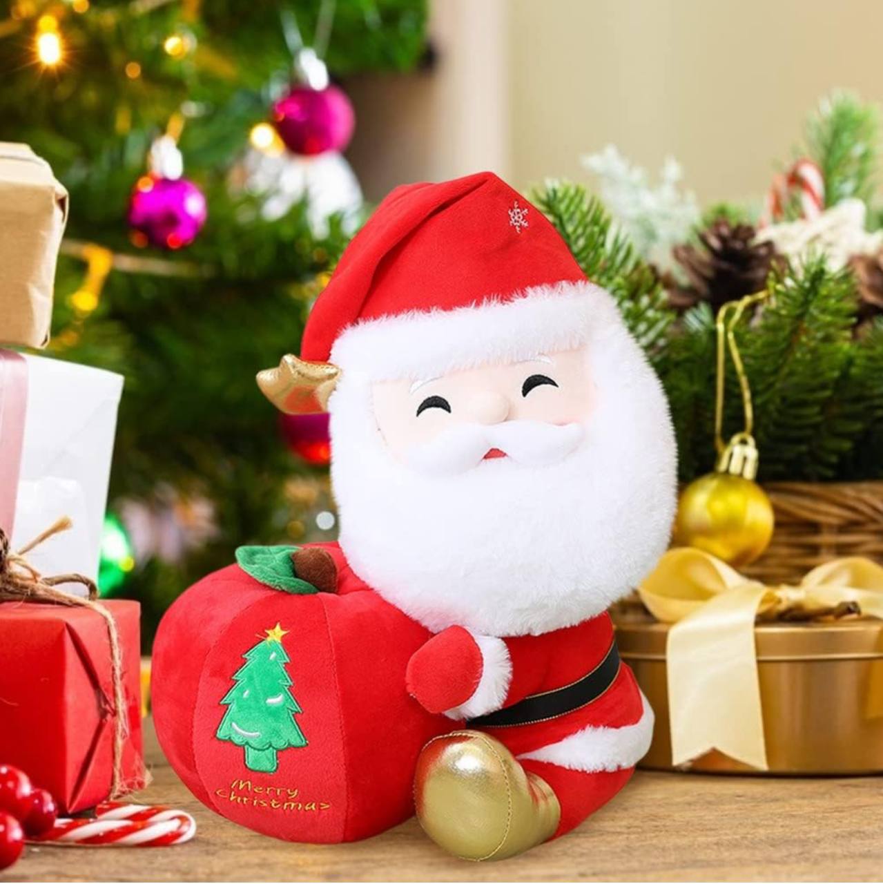 دبدوب بابا نويل تفاحة