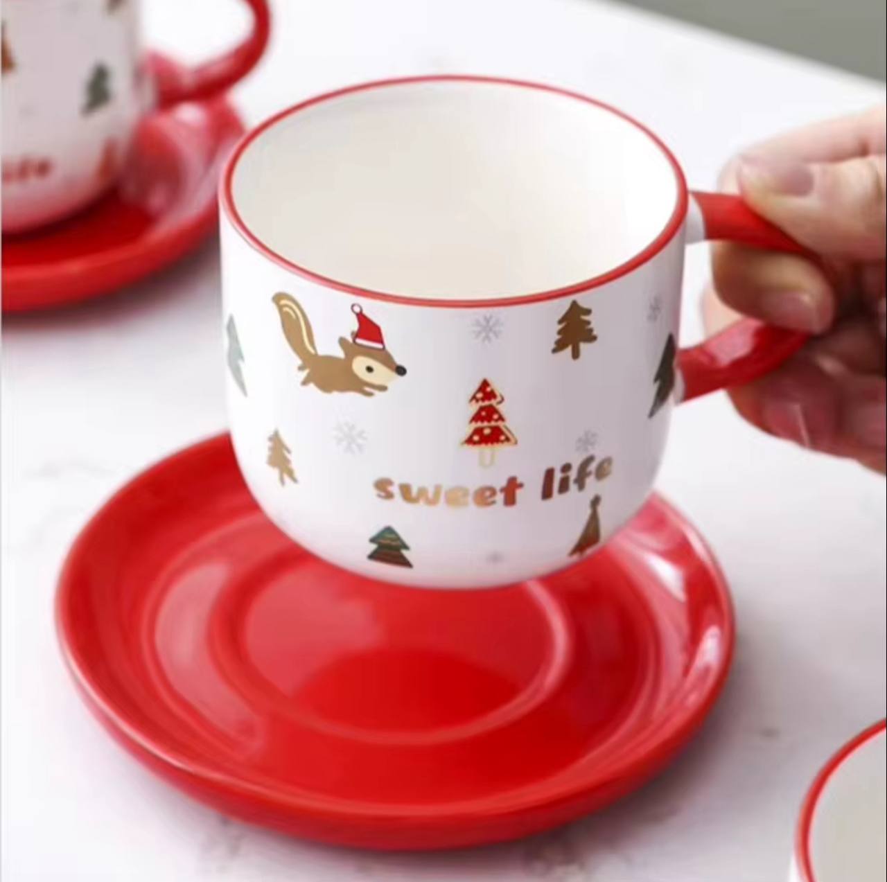 فنجان  اشكال كريسماس