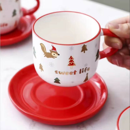 فنجان  اشكال كريسماس