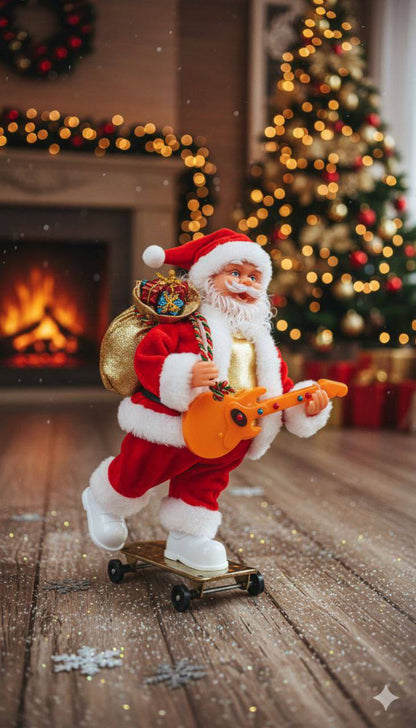 بابا نويل متحرك زلاجه