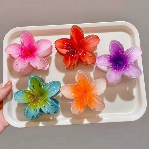 مشبك شعر وردة كبير