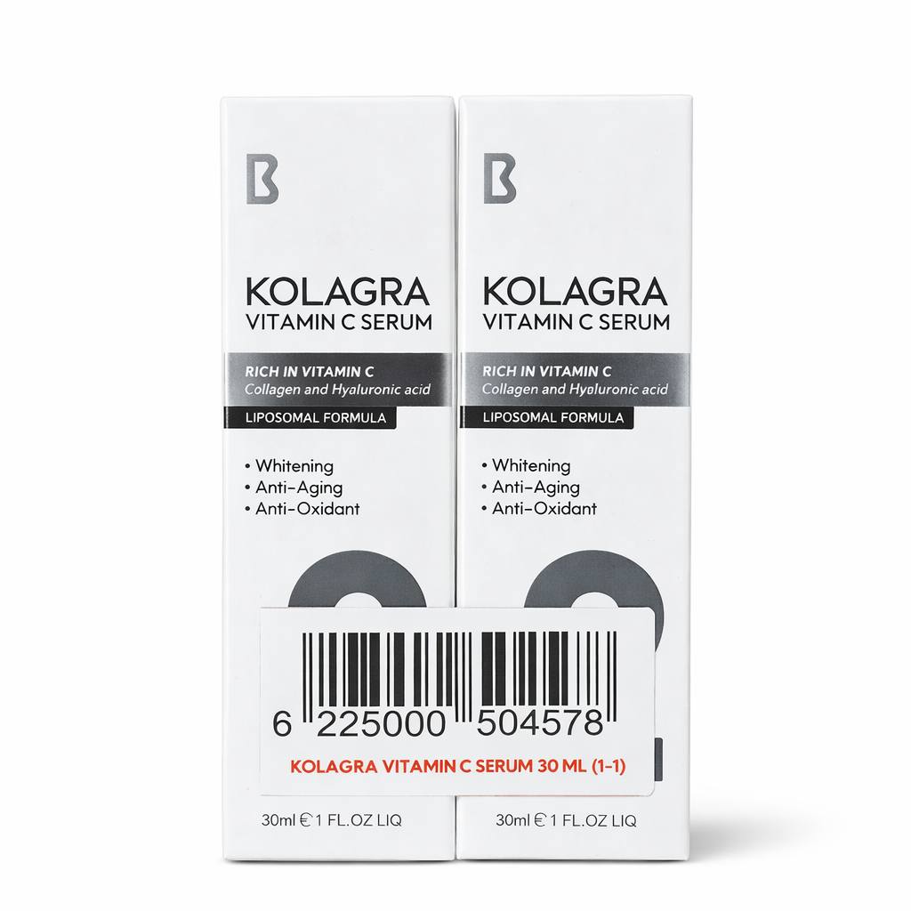 سيرم فيتامين C قطعتين (1+1)  Kolagra