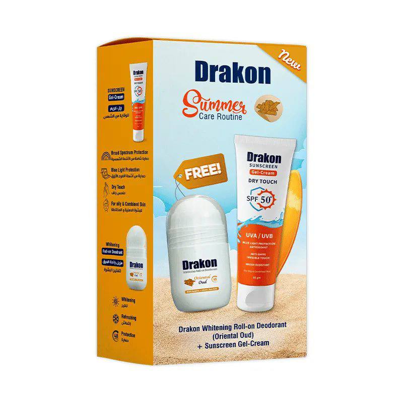 روتين الصيف ( مزيل عرق + واقي شمس) Drakon