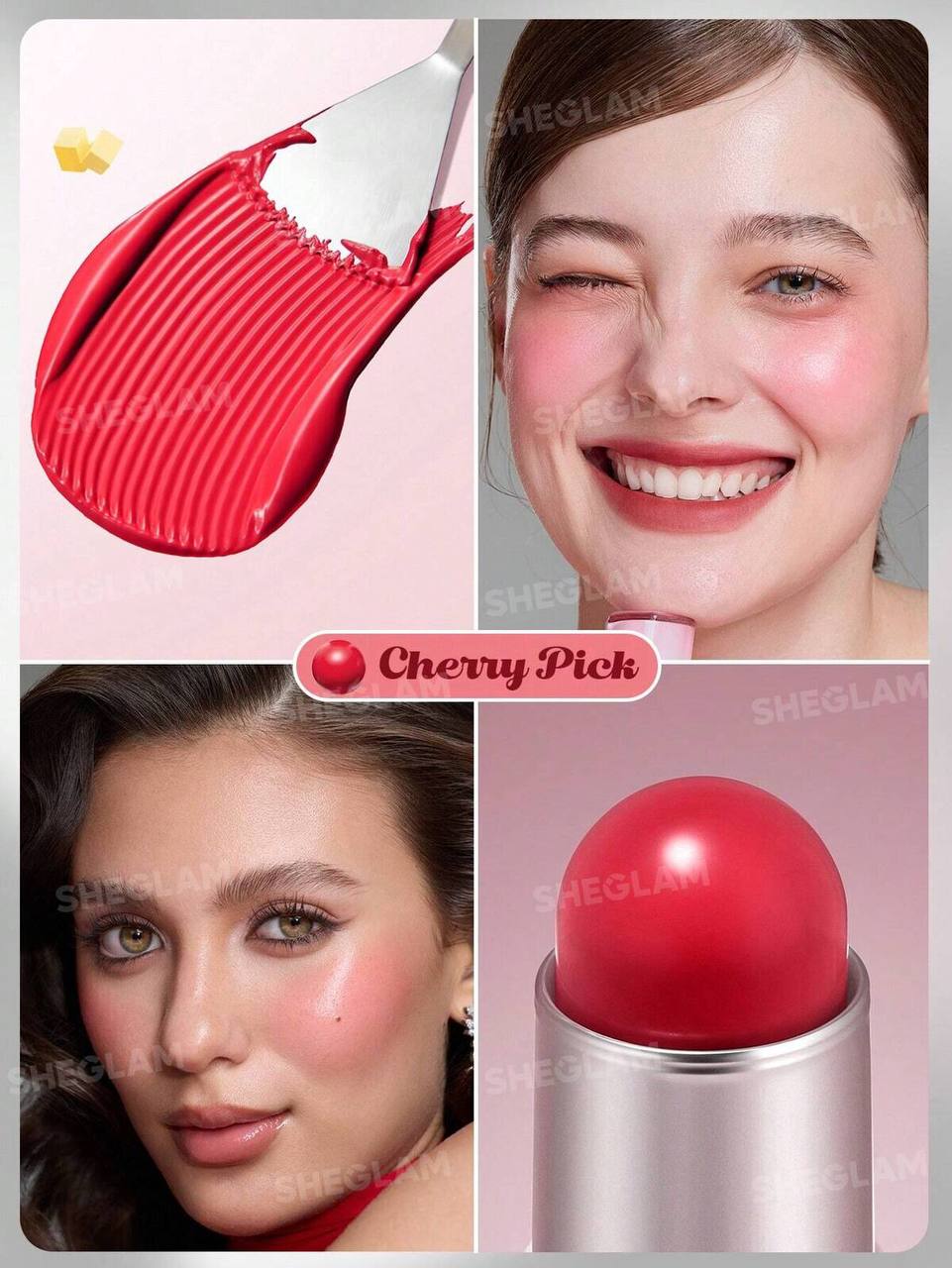 بلاشر كريمي ستيك Sheglam