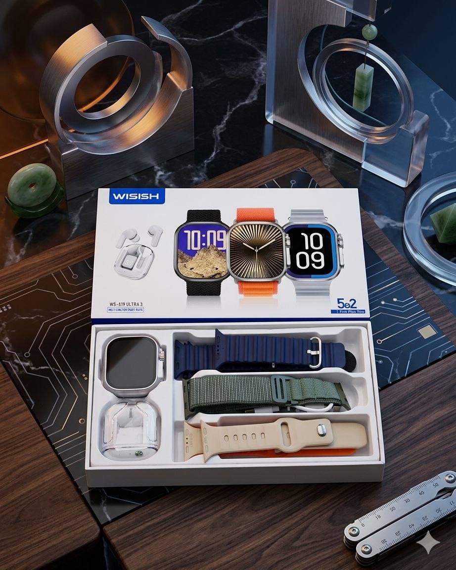 WS-X19 ULTRA 3، ساعة