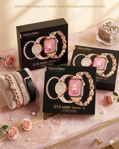 طقم ساعات فاخر HainoTeko G15 mini - Series 10