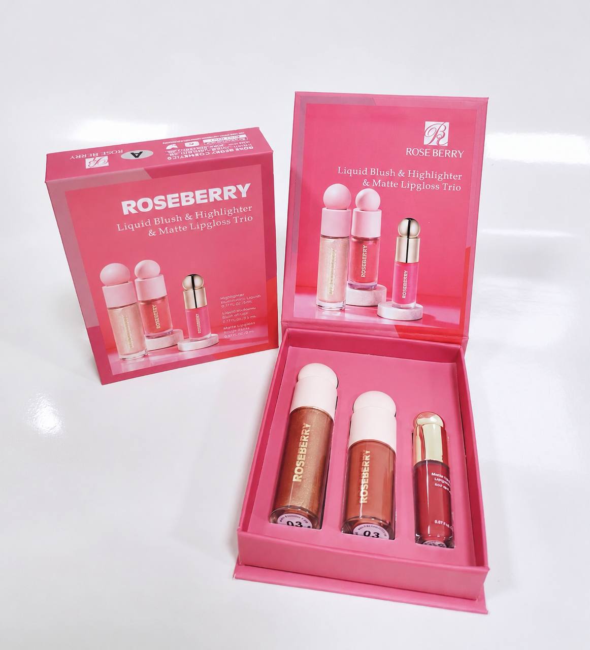 طقم 3 قطع Rose Berry