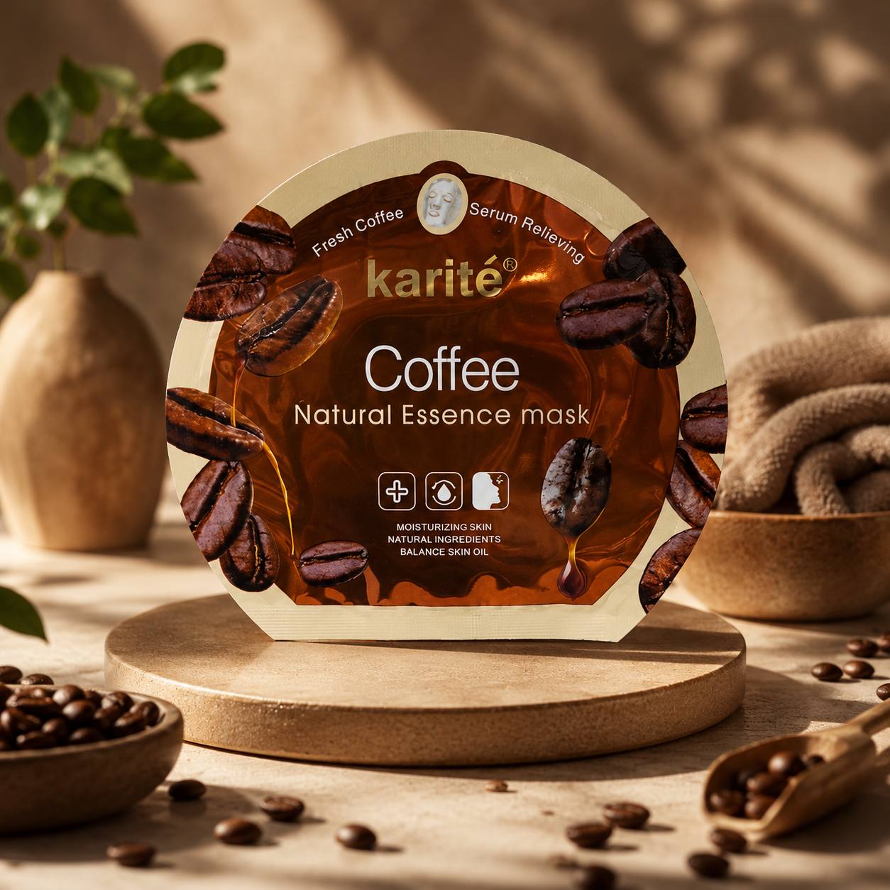 شيت ماسك Karité Coffee