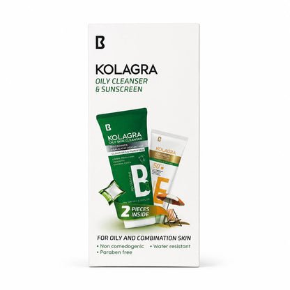Kolagra غسول + واقي شمس