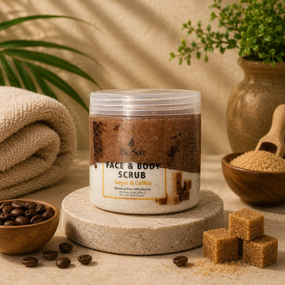 اسكرب مقشر للجسم والوجه Biosoft