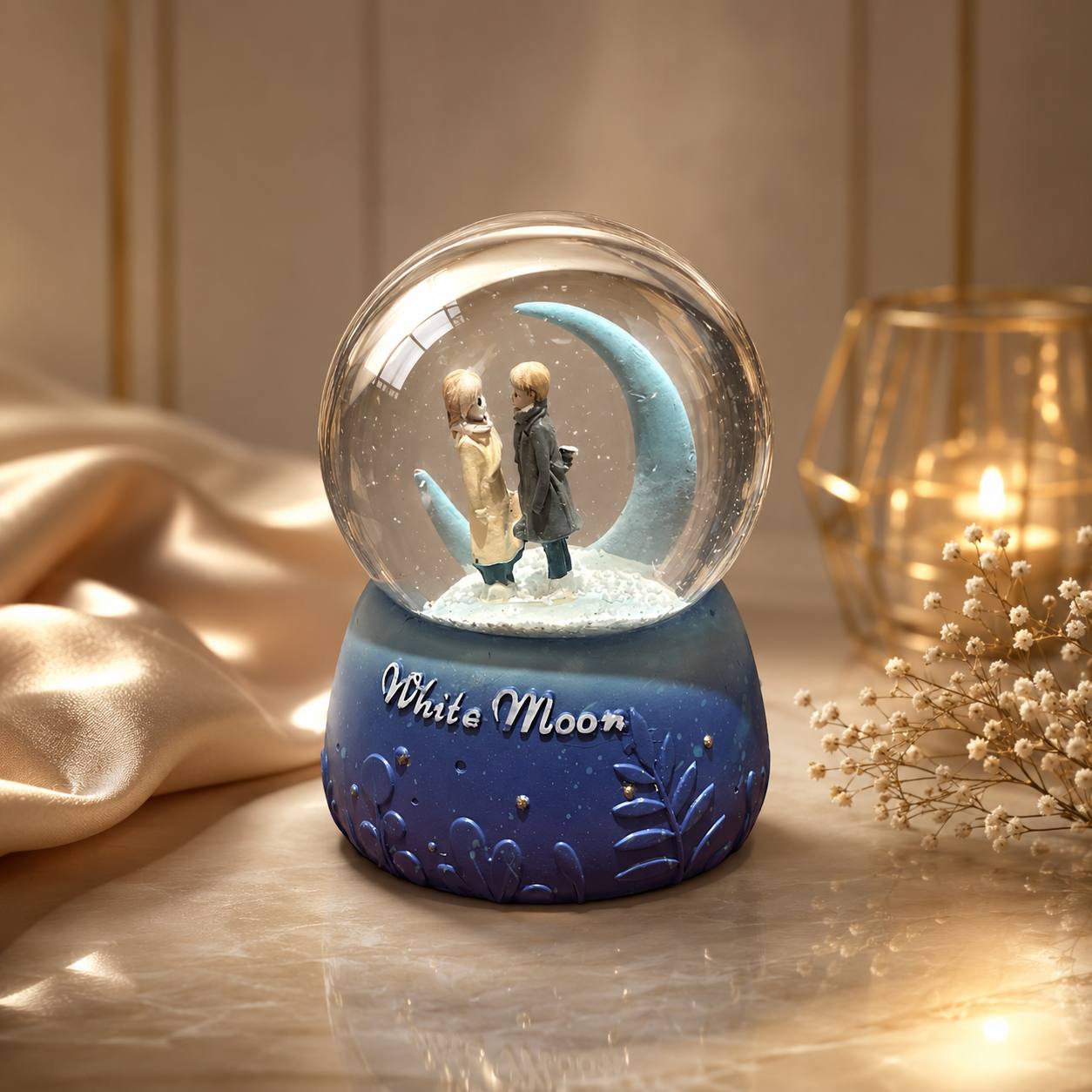 بلورة White Moon زمبلك