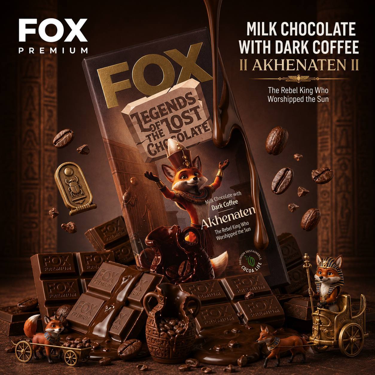 شكولاته Fox Legends