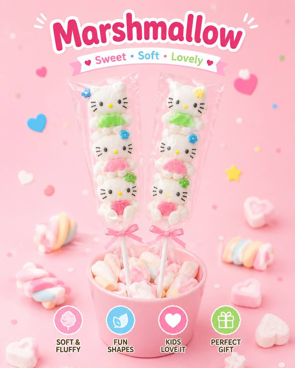 Marshmallow sticks