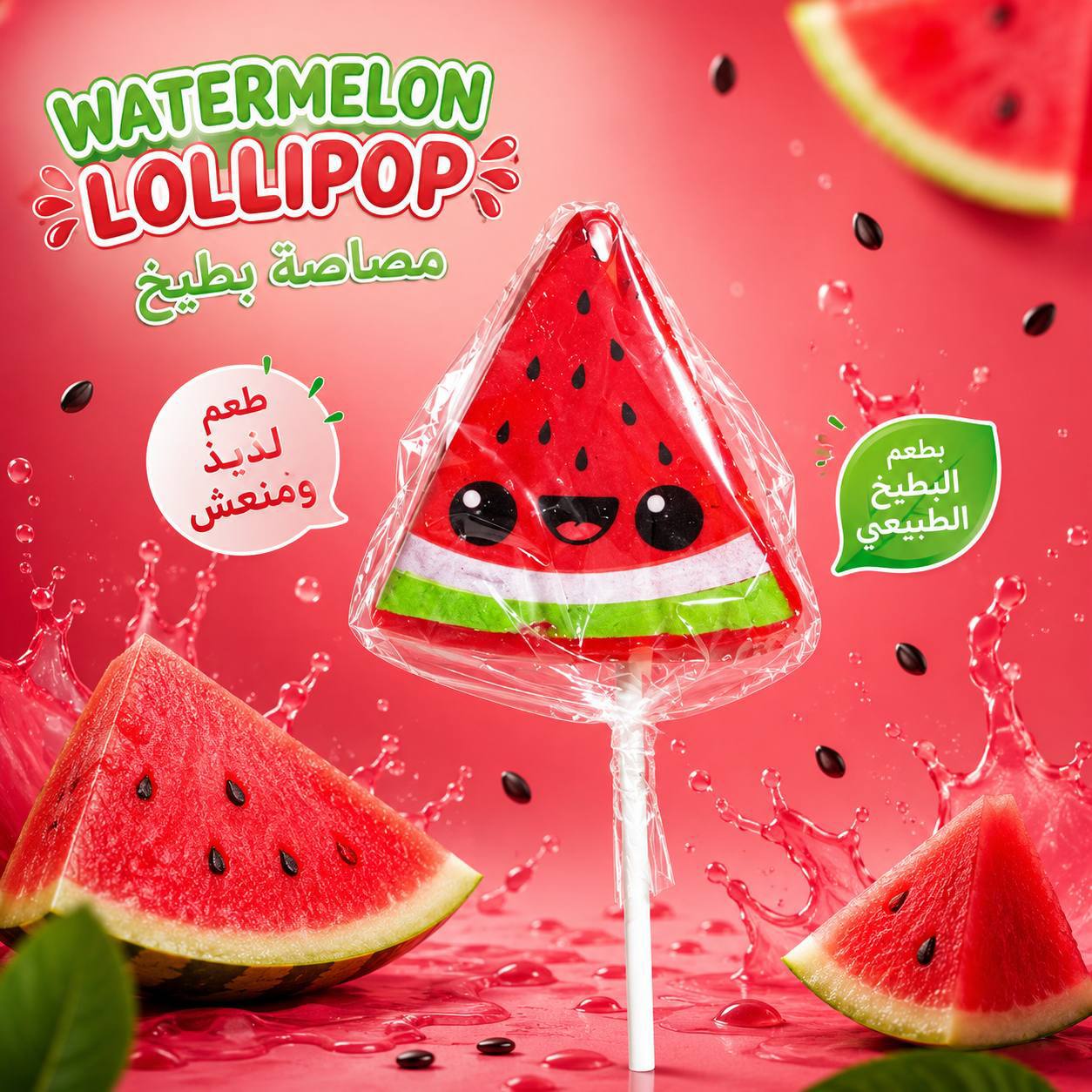 Lolo pop بطعم البطيخ