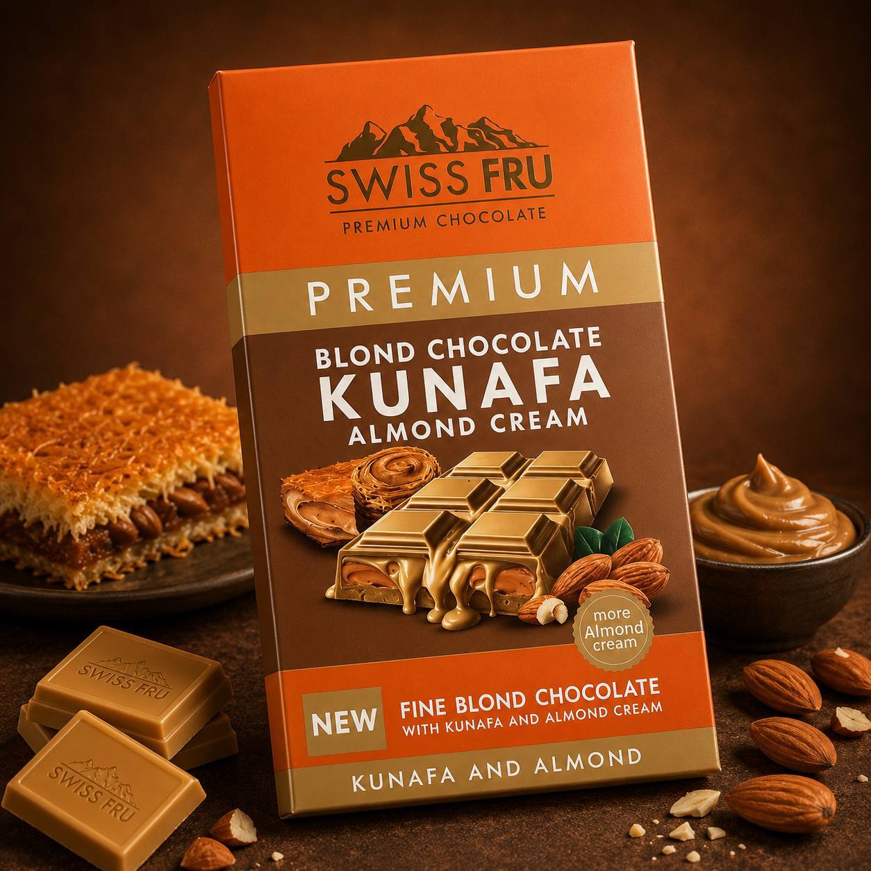 شكولاته Swiss Fru kunafa