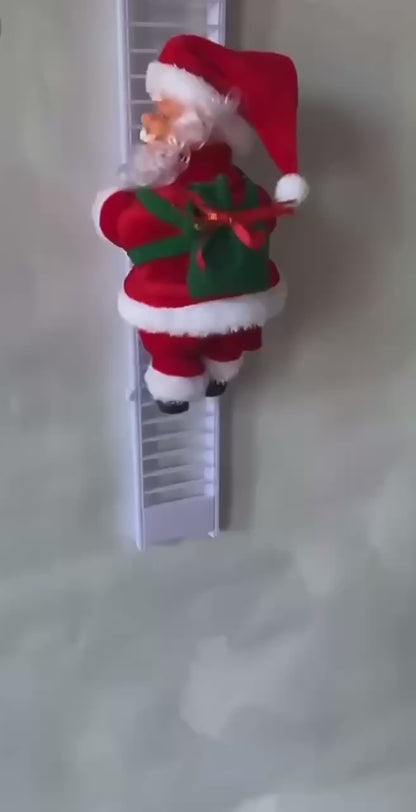 بابا نويل متحرك سلم