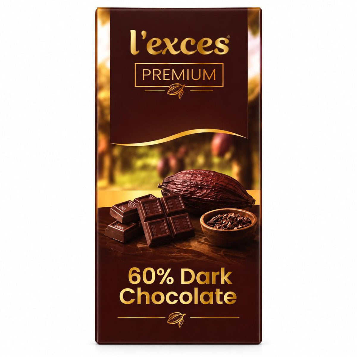 L'exces dark chocolate