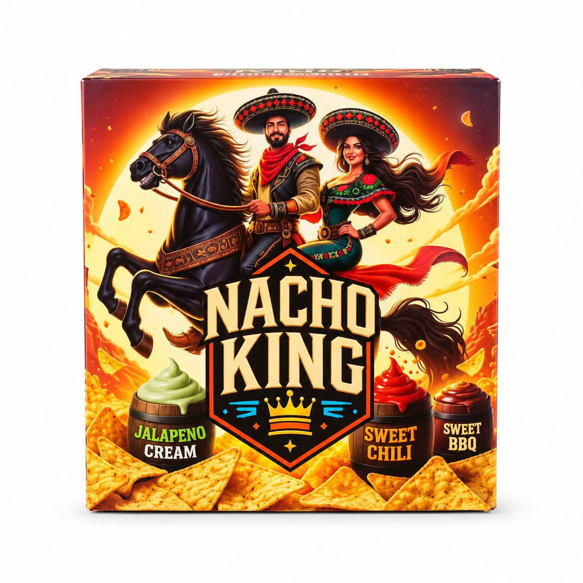 Natcho رقائق الناتشو المقرمش بالصوصات