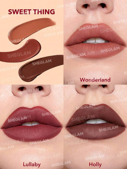 مجموعة روج 3 لون Sheglam 