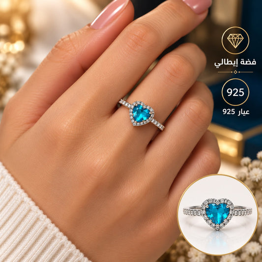 خاتم فضة Pandora ايطالي  عيار 925