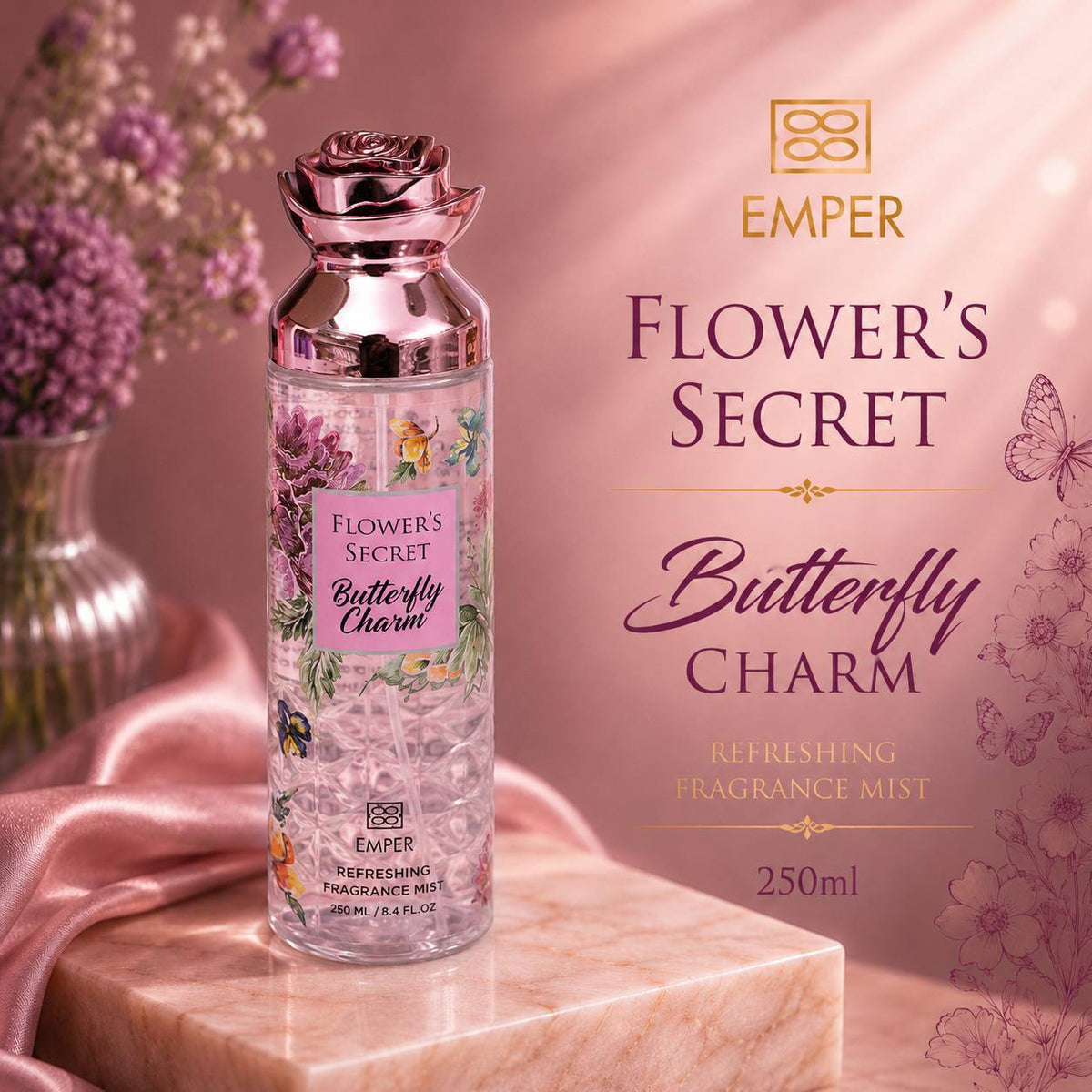 بادي اسبلاش Flowers Secret