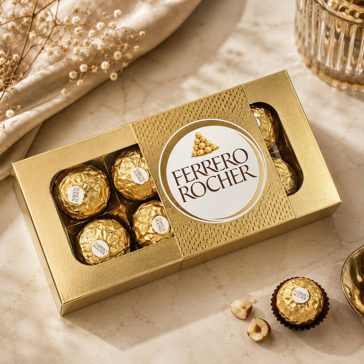 شكولاته Ferrero Rocher 8pc