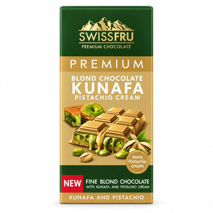 SWISSFRU شكولاته بالكنافة فاخرة