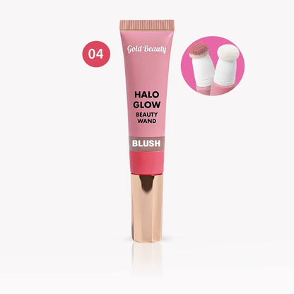 بلاشر مع اسفنجة دمج Gold Beauty