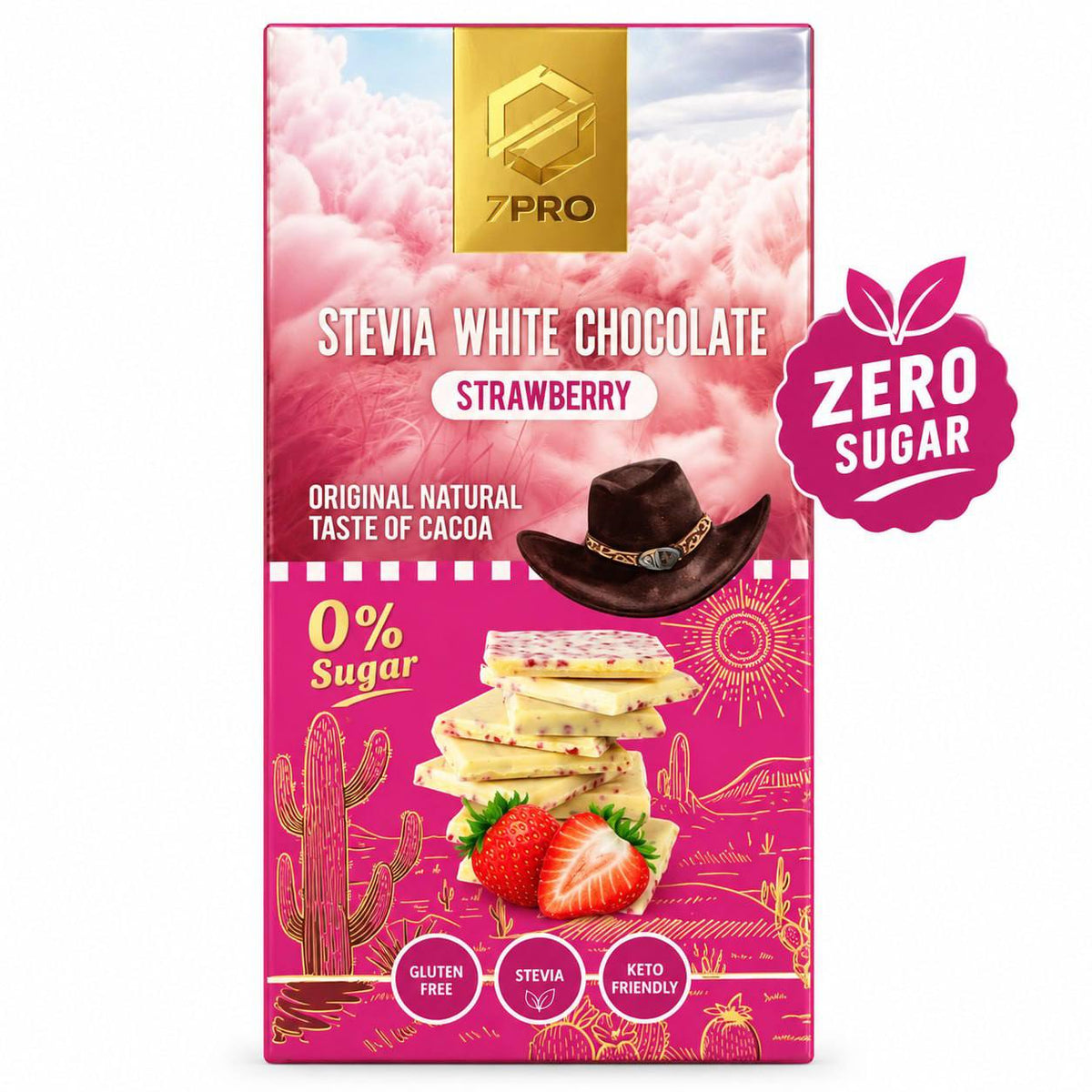 Zero sugar chocolate بدون سكر