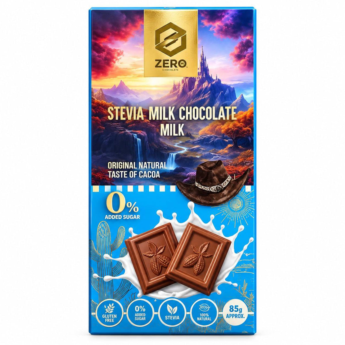 Zero sugar chocolate بدون سكر