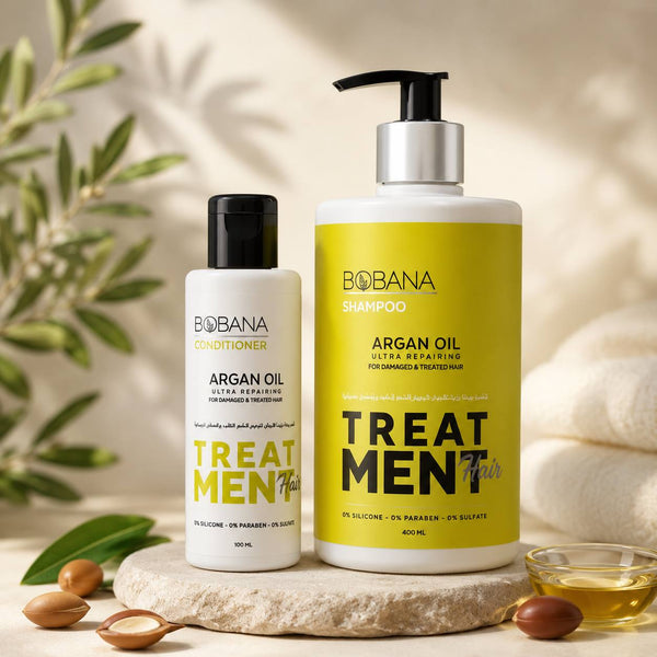 مجموعة شامبو وبلسم Bobana