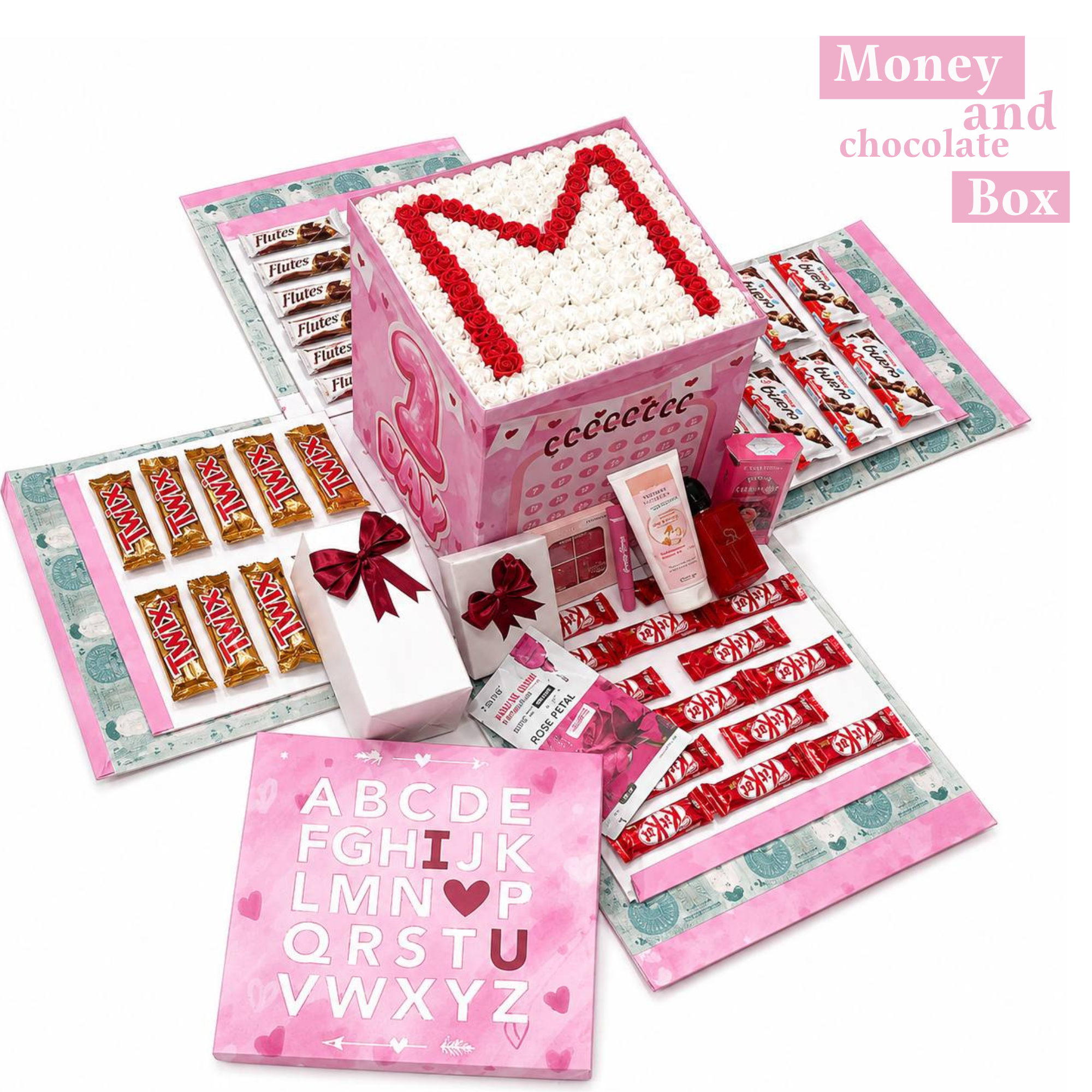 Box 3 | 500 EGP money and chocolate طبقات